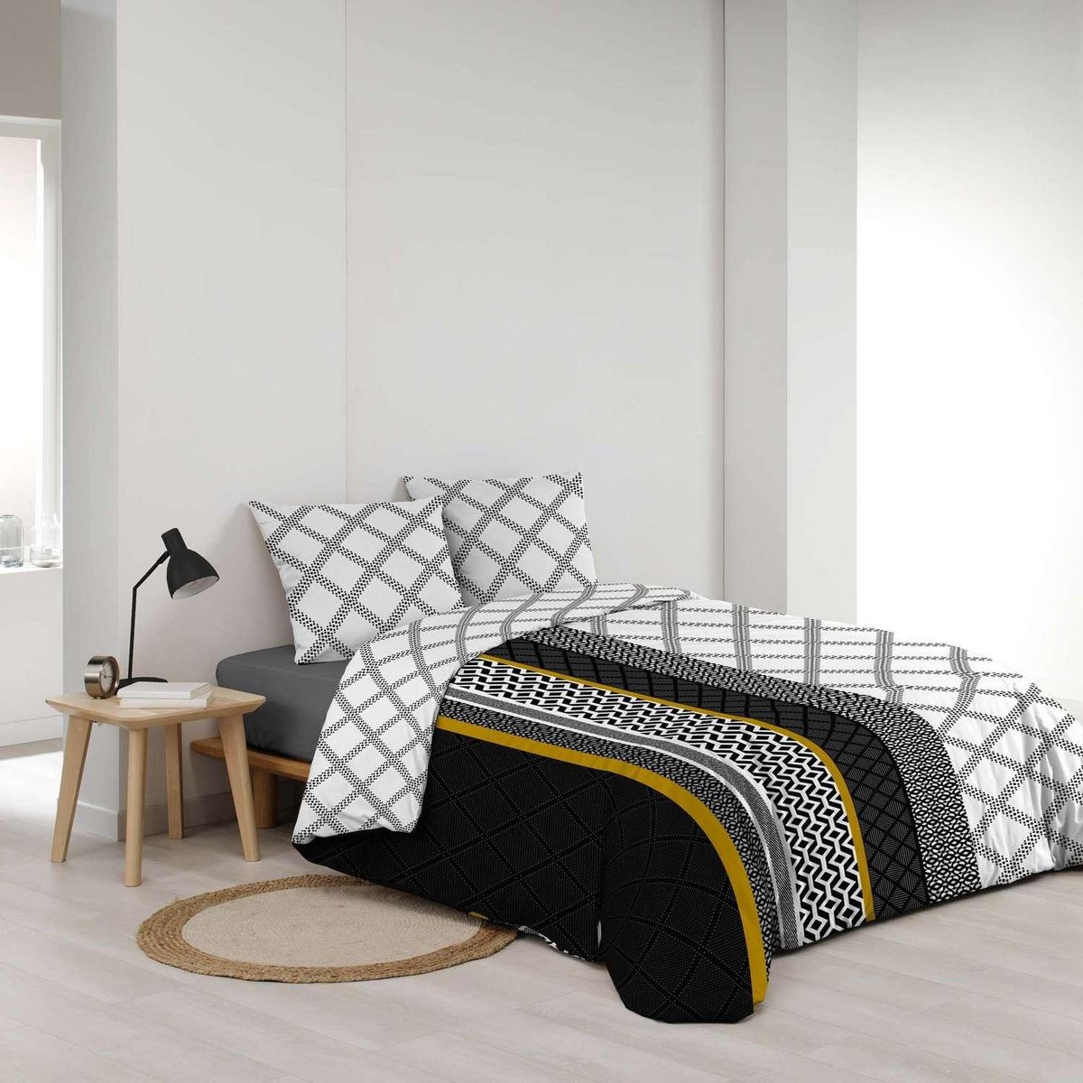 Douceur d'Intérieur Parure de lit LANTANA - 100% coton