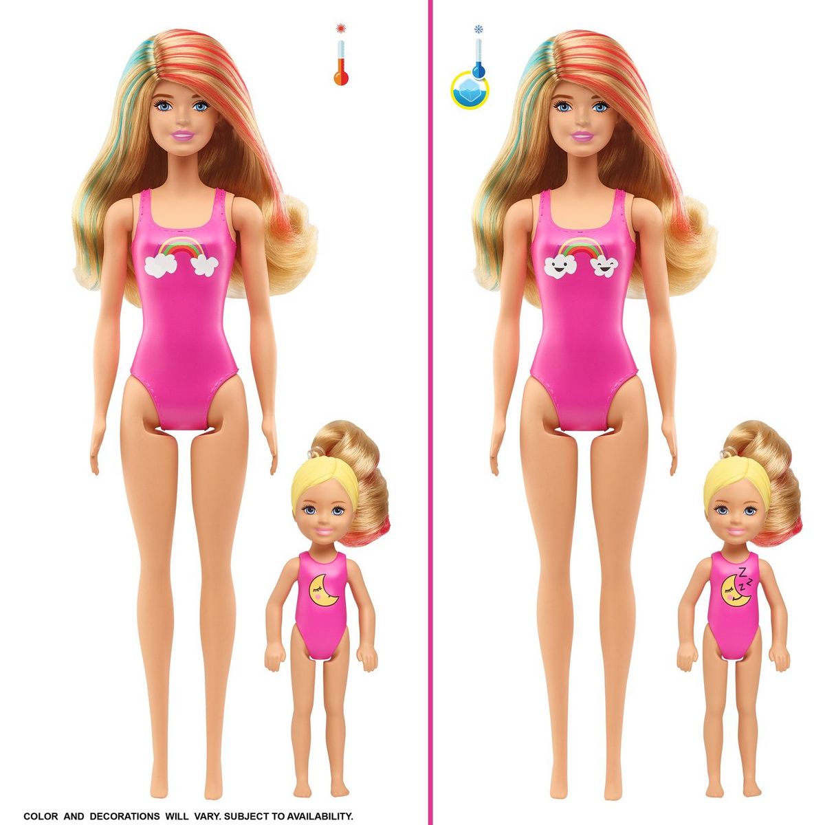 BARBIE Poupée Barbie colour Reveal Mega Treats 