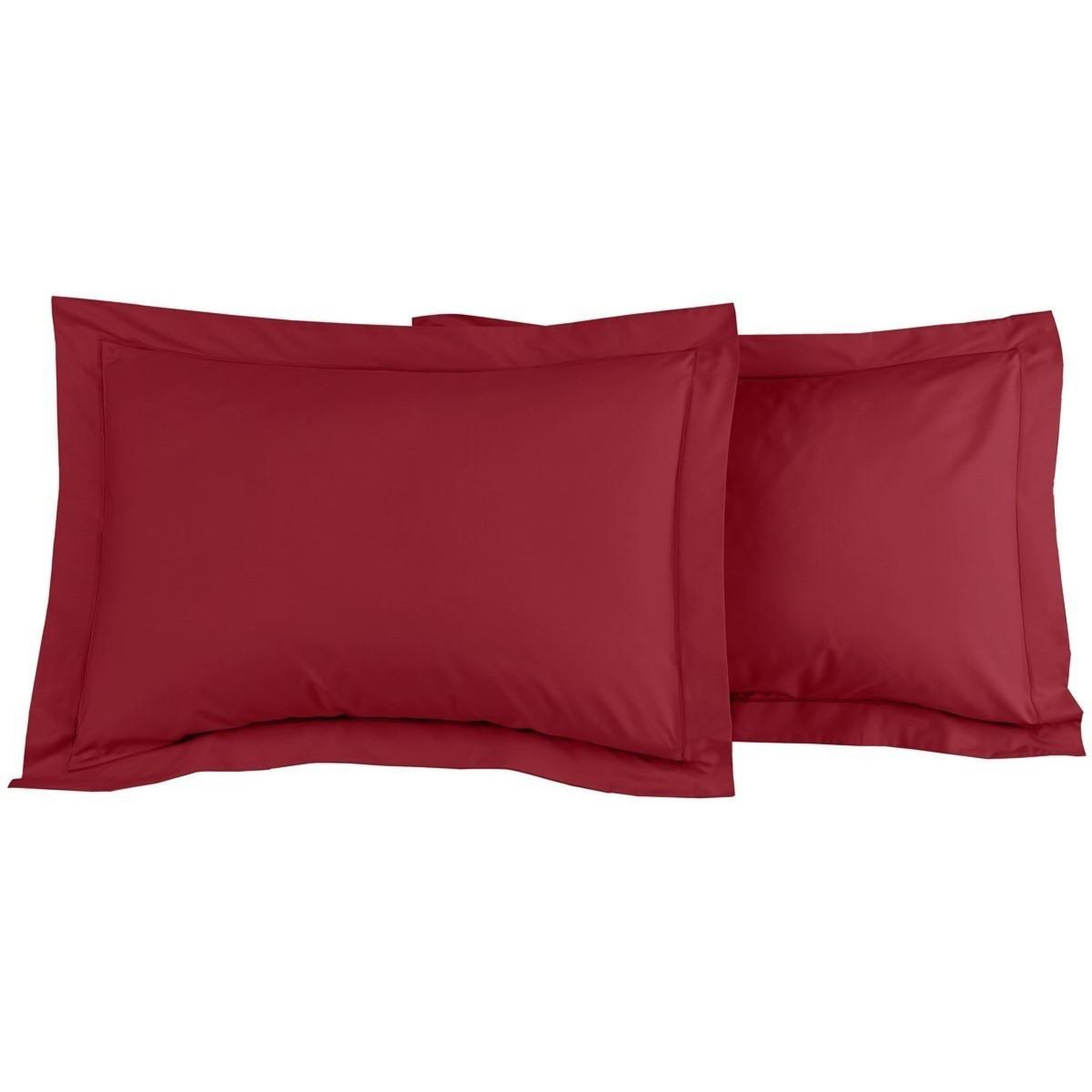 Voir la diapositive 1 : Sensei Maison Lot de 2 taies d'oreiller en percale de coton SOFT PERCALE