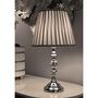 Voir la diapositive 6 : Paris Prix Lampe à Poser Design en Métal  Tolly  46cm Argent