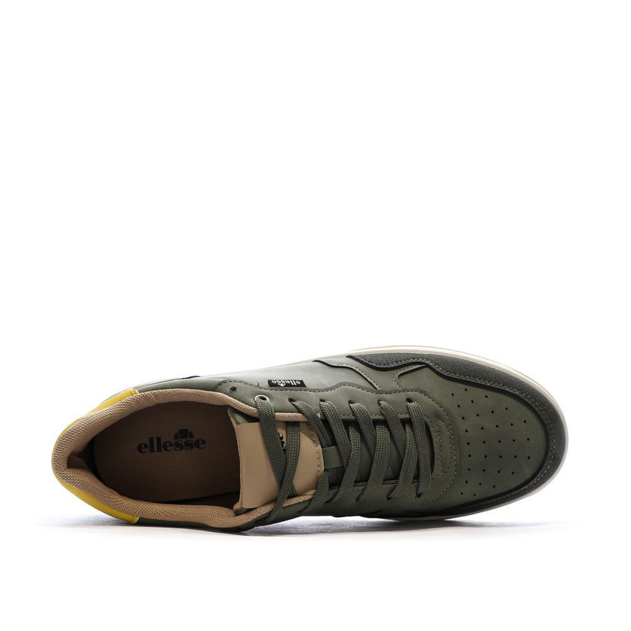 Voir la diapositive 4 : ELLESSE Baskets Kaki Homme Ellesse PANSIT
