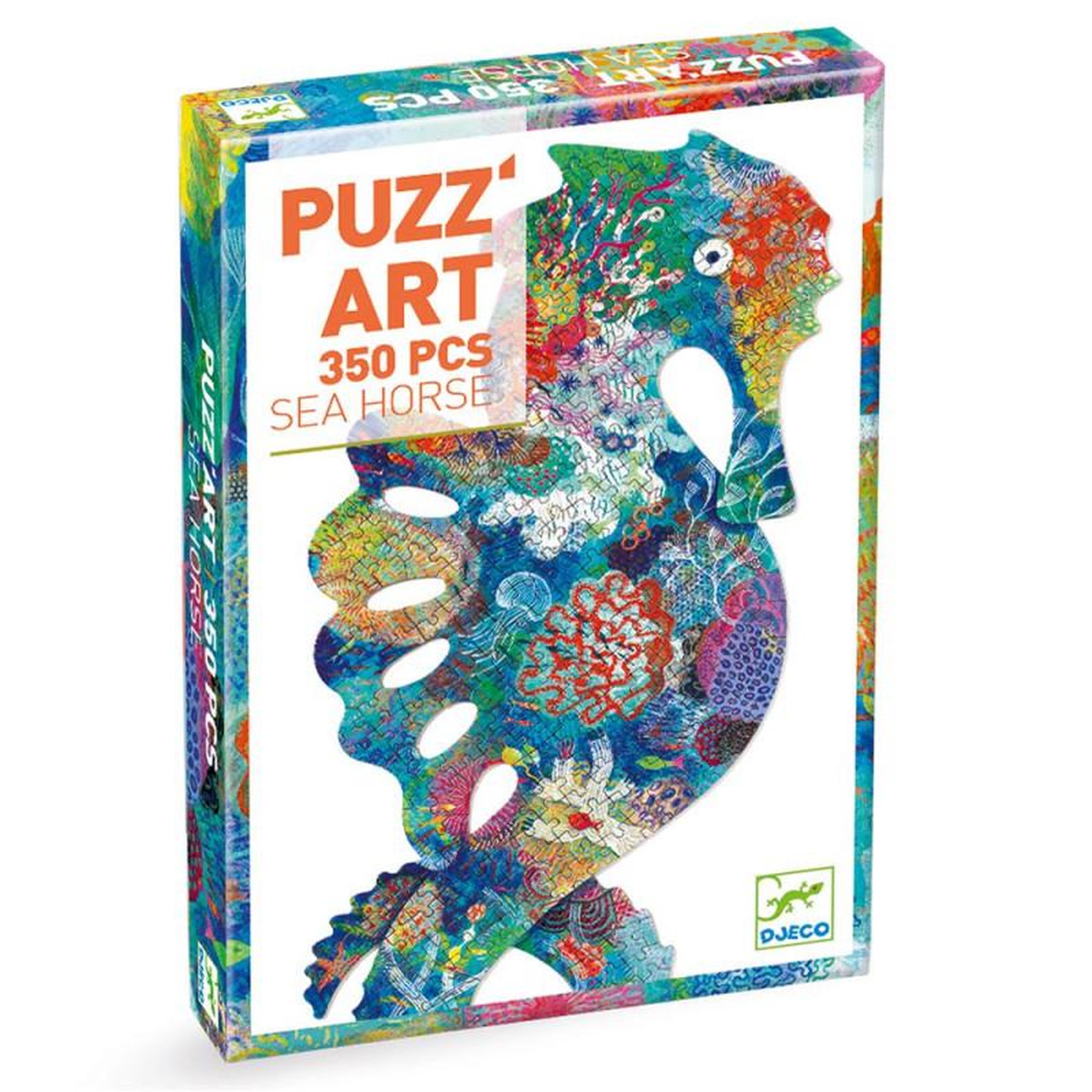 Djeco Puzzle 350 pièces - Hippocampe (Sea Horse) - Djeco