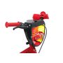 Voir la diapositive 3 : Disney Cars Vélo enfant - Modèle 12'' Cars pour enfant de 85/100 cm avec stabilisateurs - Plaque décorative avant - Porte bidon - 1 frein et roues batons