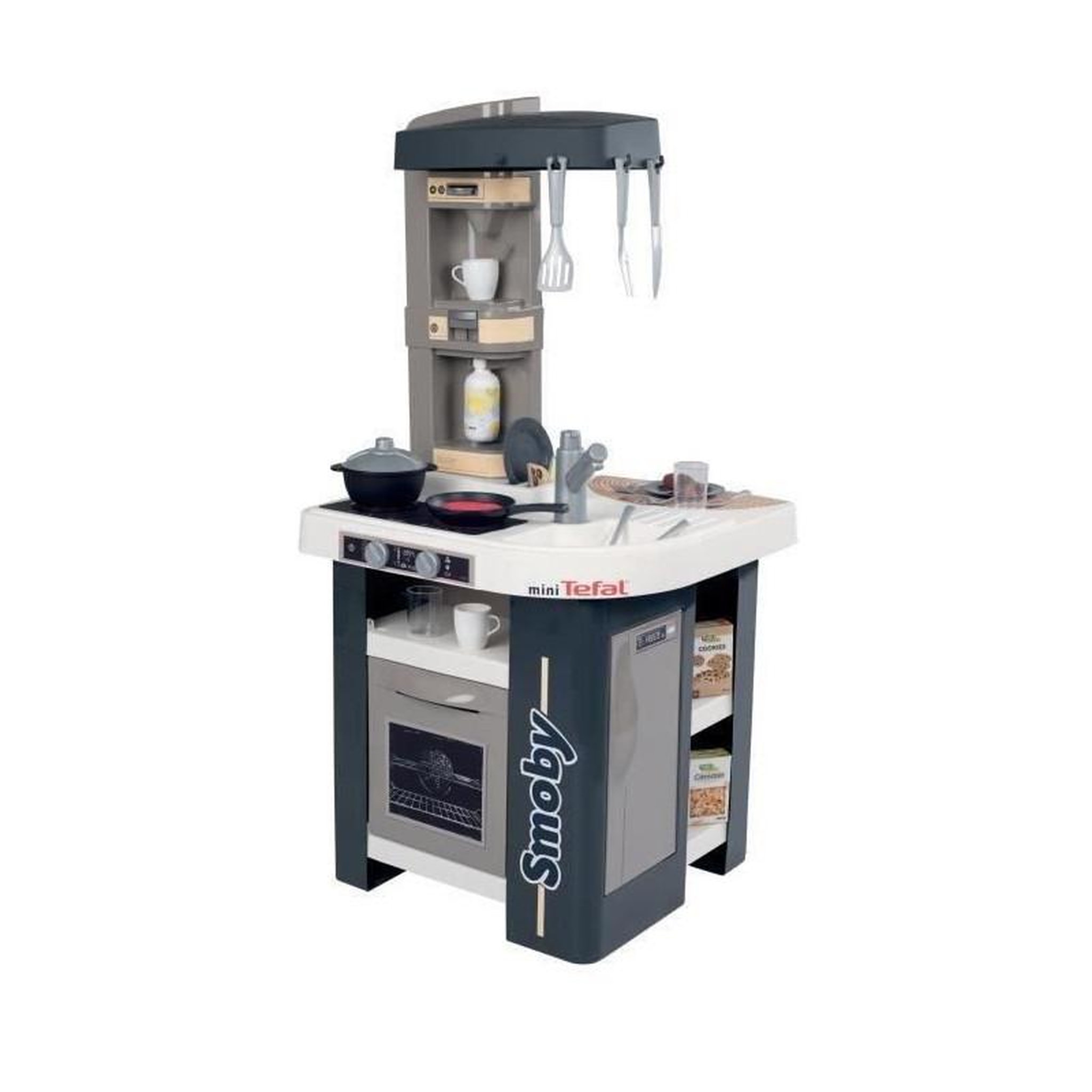 Voir la diapositive 1 : SMOBY Cuisine Tefal Studio pour enfants - Smoby - 27 accessoires inclus
