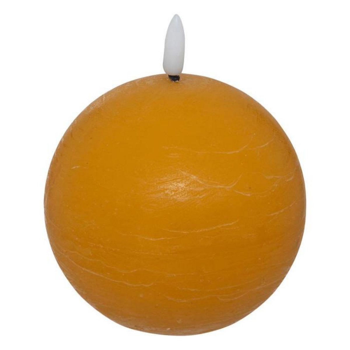 ATMOSPHERA Bougie Boule à LED  Molia  10cm Jaune