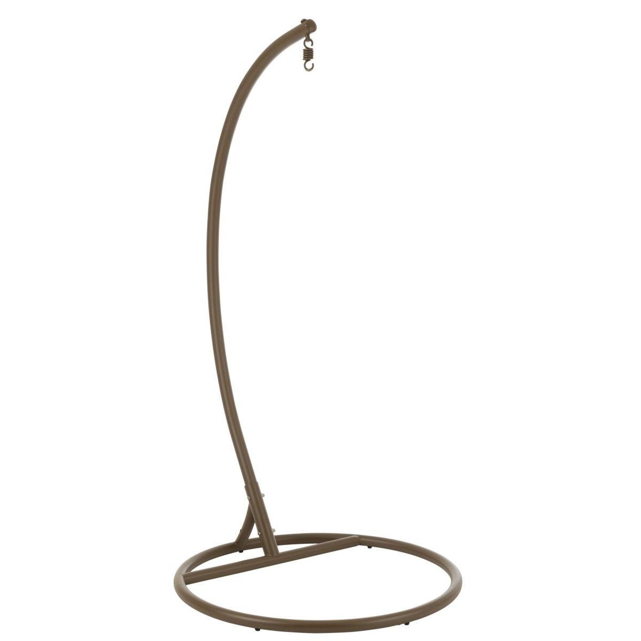Voir la diapositive 6 : J-LINE Fauteuil suspendu design corde  egga  203cm marron