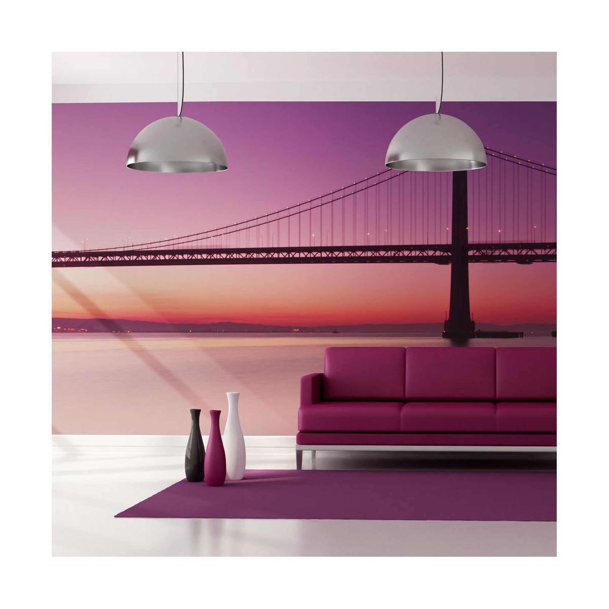 Paris Prix Papier peint xxl  baie san francisco  270x550cm