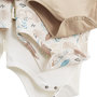 Voir la diapositive 2 : Petit Béguin Lot de 3 bodies bébé manches longues Cracotte