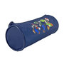 Voir la diapositive 2 : Bagtrotter Bagtrotter - Super Mario - Trousse Scolaire Ronde - Marine - 1 Compartiment Zippé - 22x7x7cm - Matière Polyester - Accessoire et Papeterie Scolaire