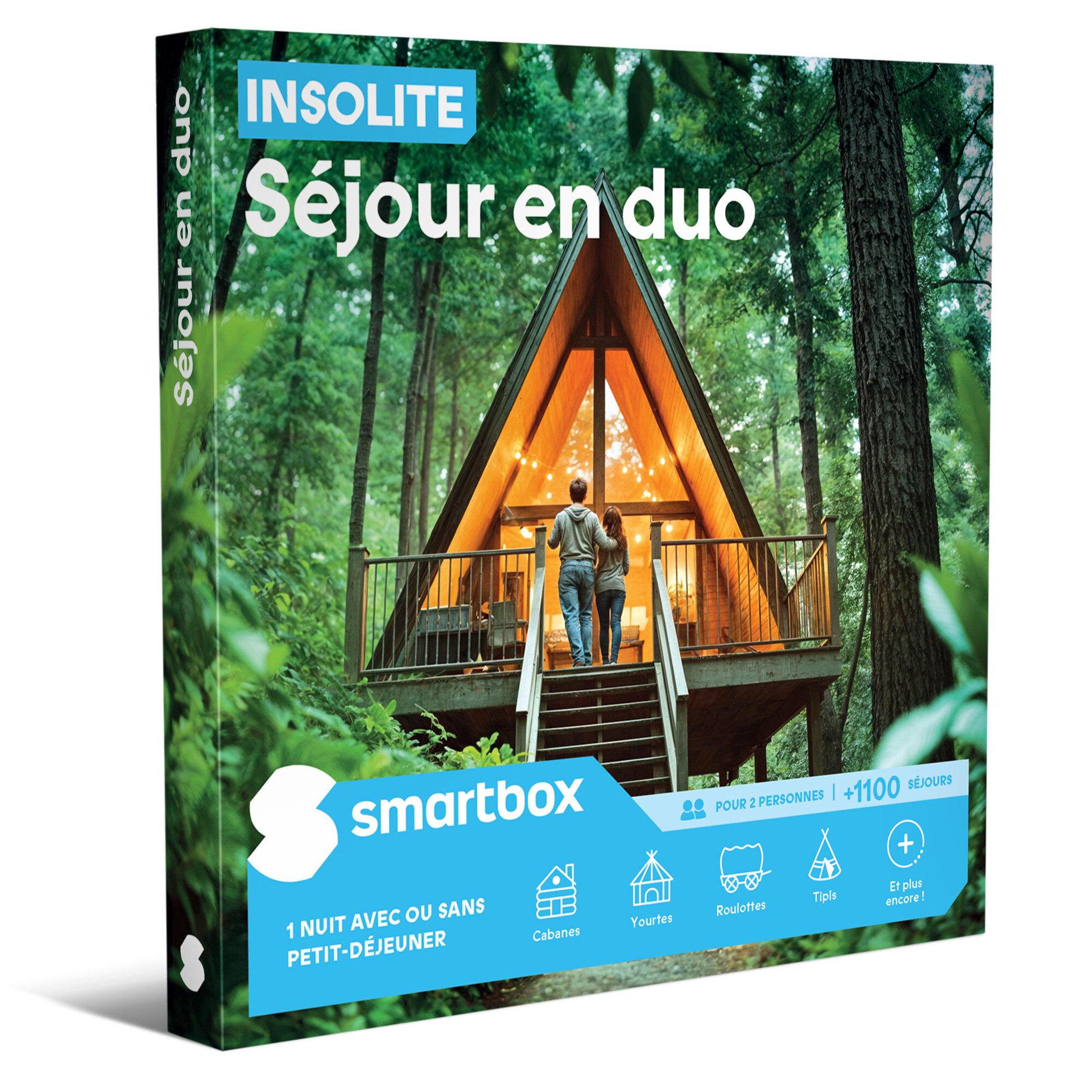 Smartbox Insolite séjour en duo - coffret cadeau séjour