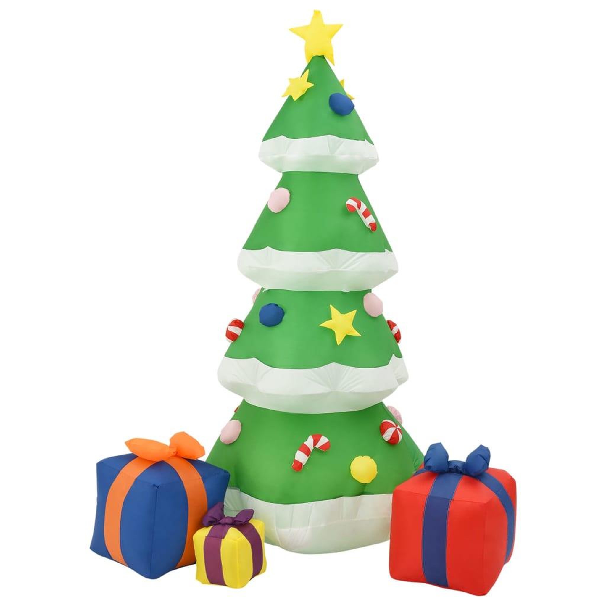 Voir la diapositive 3 : VIDAXL Sapin de Noël gonflable avec LED Int/Ext 240 cm