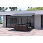 Voir la diapositive 2 : CONCEPT USINE Store banne manuel 4 x 3 m gris ADRO