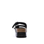Voir la diapositive 3 : Birkenstock Sandales Noires Femme Birkenstock Arizona Papflex