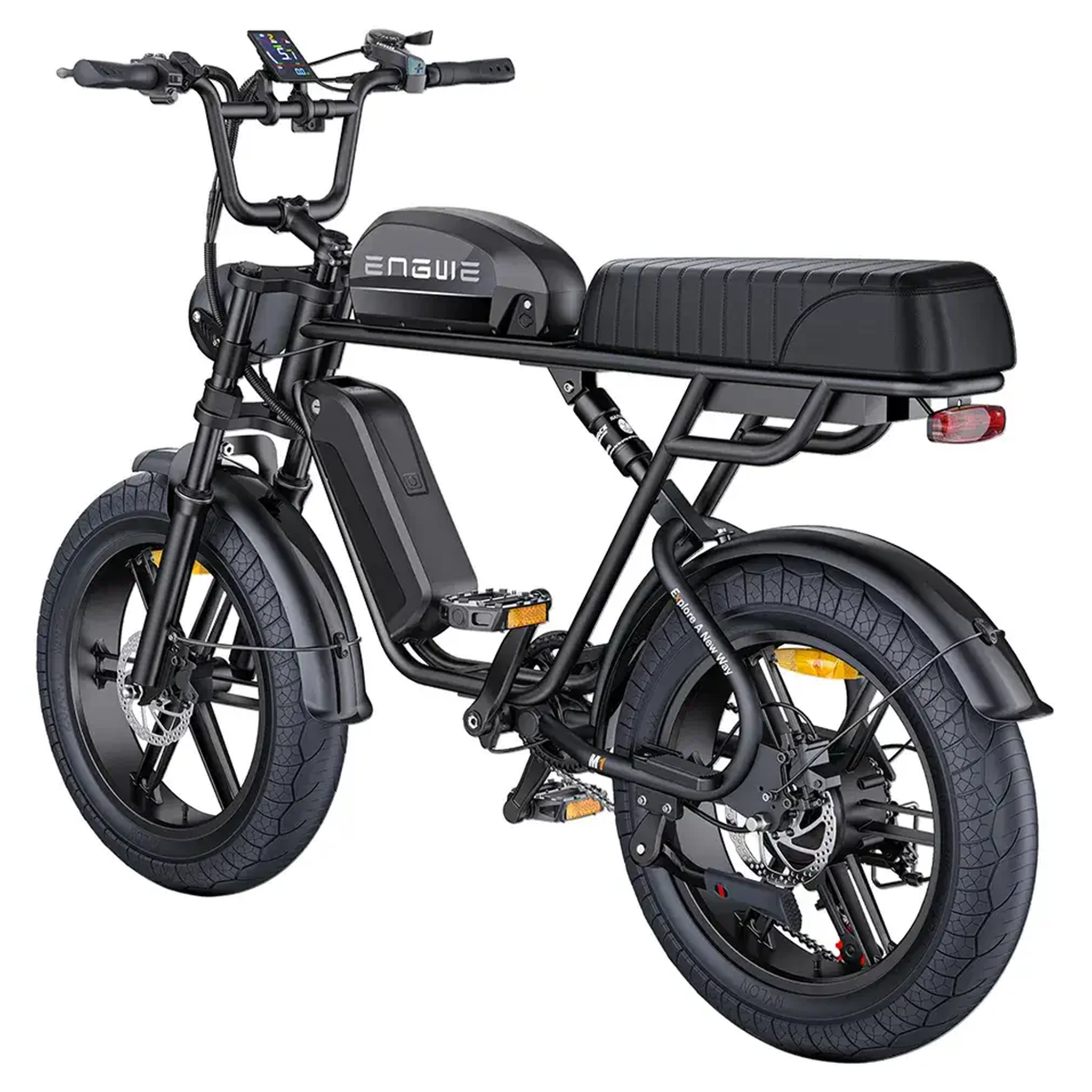 Voir la diapositive 3 : ENGWE Vélo électrique ENGWE M1 48 V 13 Ah + 15,6 Ah