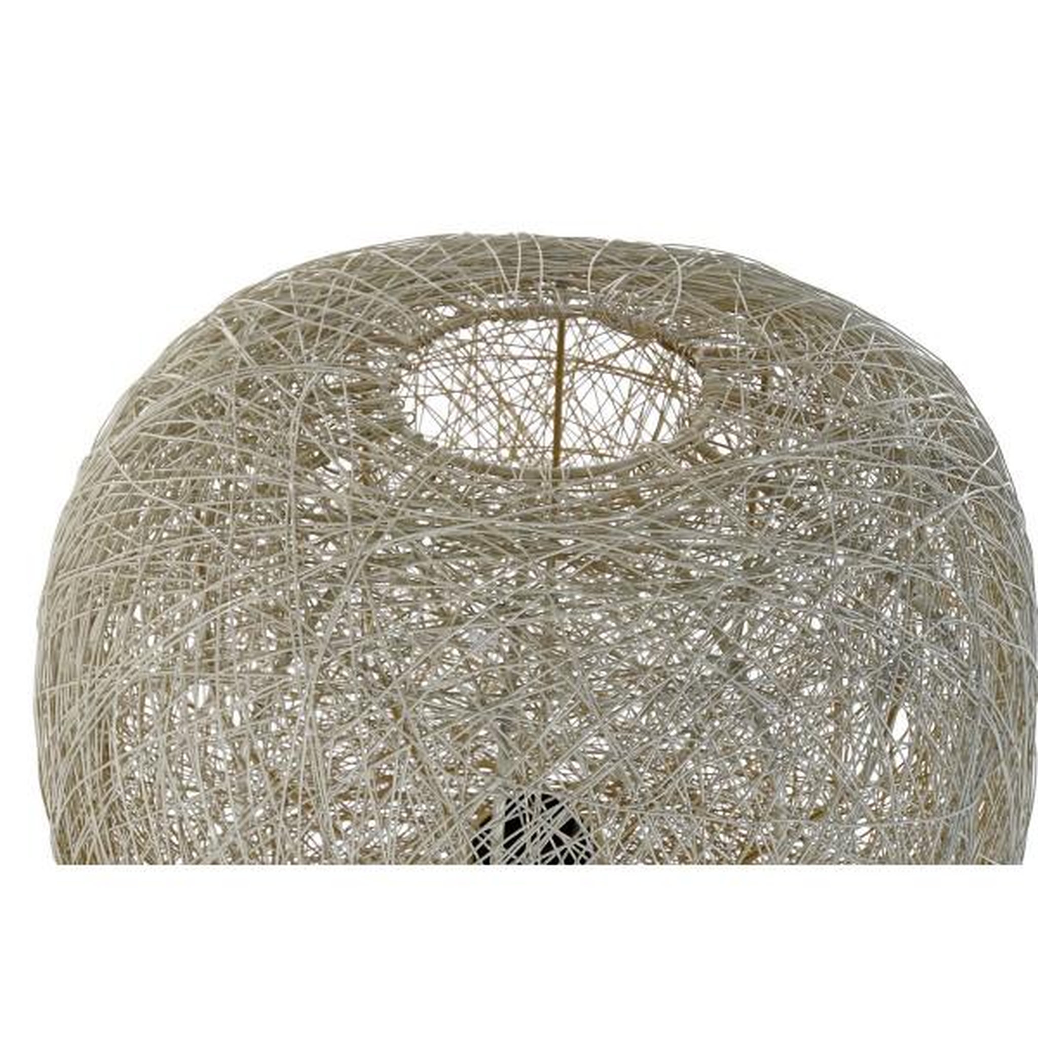 Voir la diapositive 2 : MARKET24 Lampe de bureau DKD Home Decor Métal Blanc 220 V 50 W 33 x 33 x 50 cm