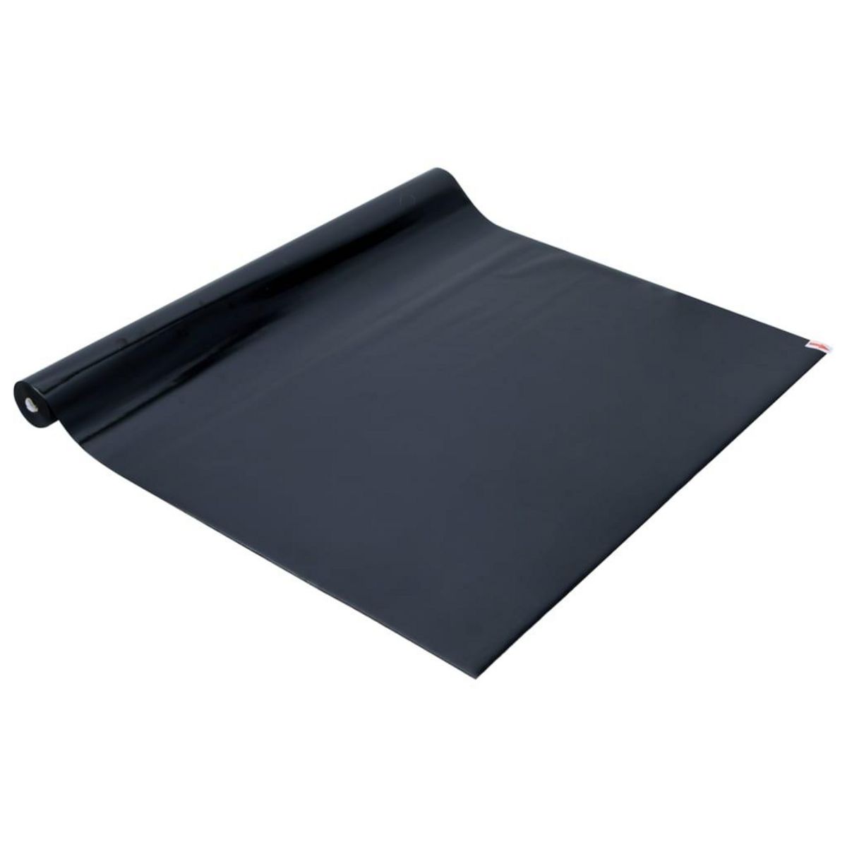VIDAXL Film de fenetre statique depoli noir 60x2000 cm PVC