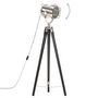 Voir la diapositive 3 : VIDAXL Lampadaire a trepied Noir Bois de manguier massif 97 cm