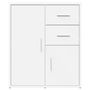 Voir la diapositive 5 : VIDAXL Buffets 2 pcs blanc 60x31x70 cm bois d'ingenierie