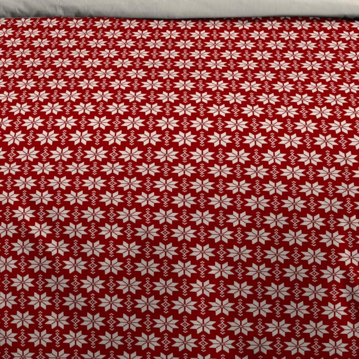 STOF Housse de couette 260x240 VALGENIS + 2 taies coton 57 fils