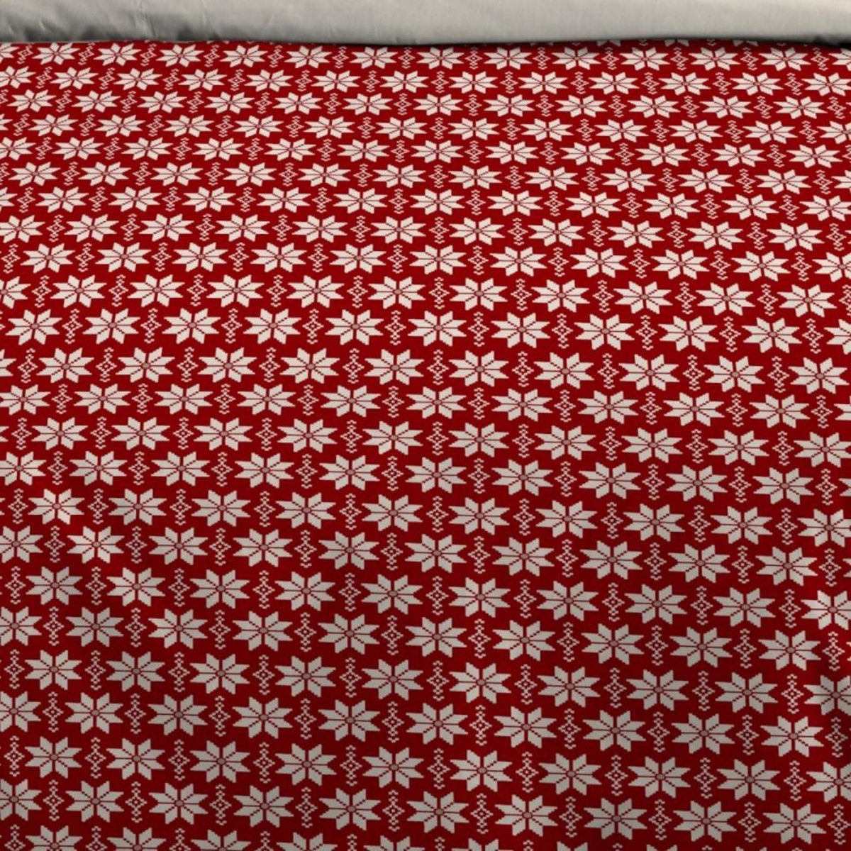 STOF Housse de couette 260x240 VALGENIS + 2 taies coton 57 fils