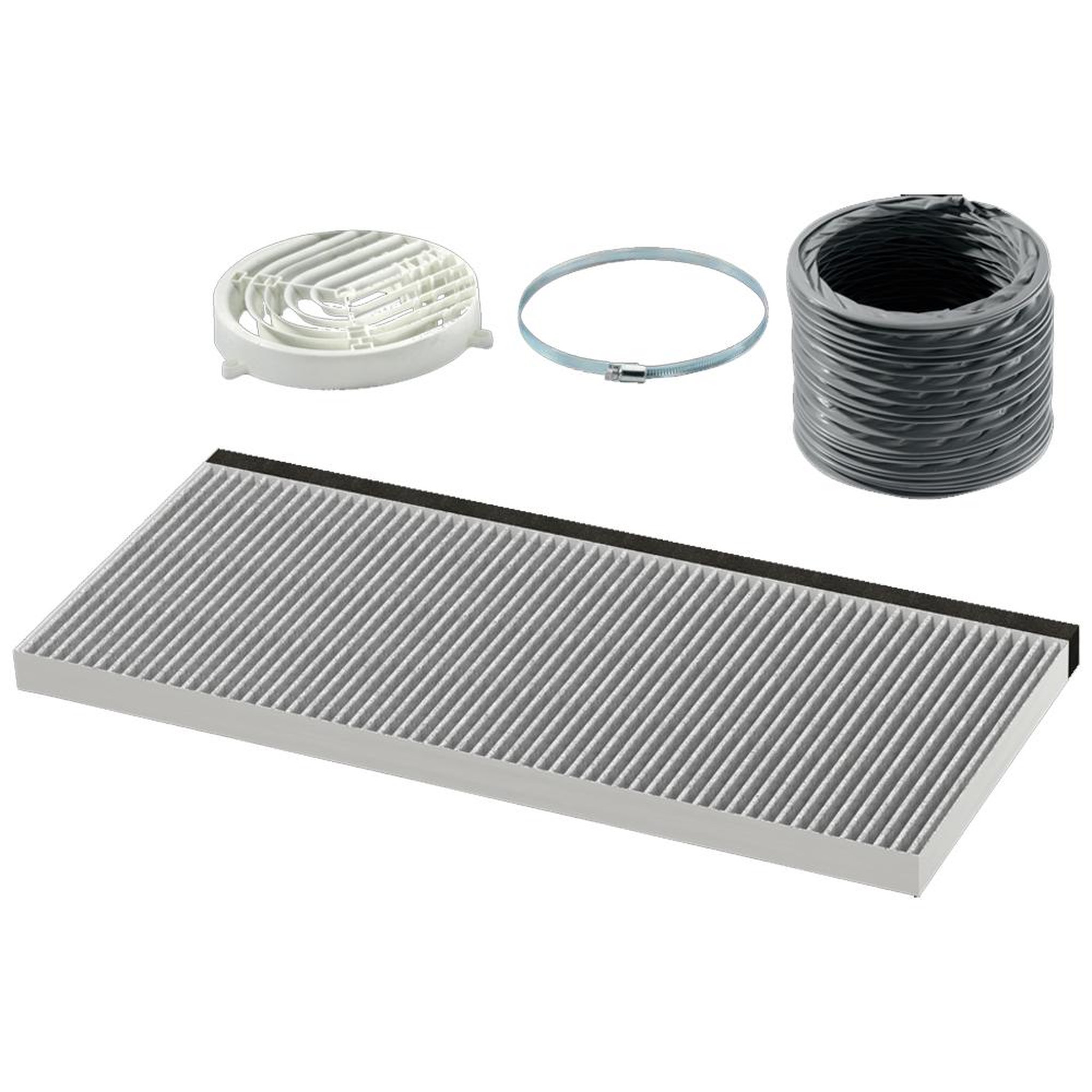 BOSCH Kit de recyclage cleanair pour hotte décorative - dwz2it1i4