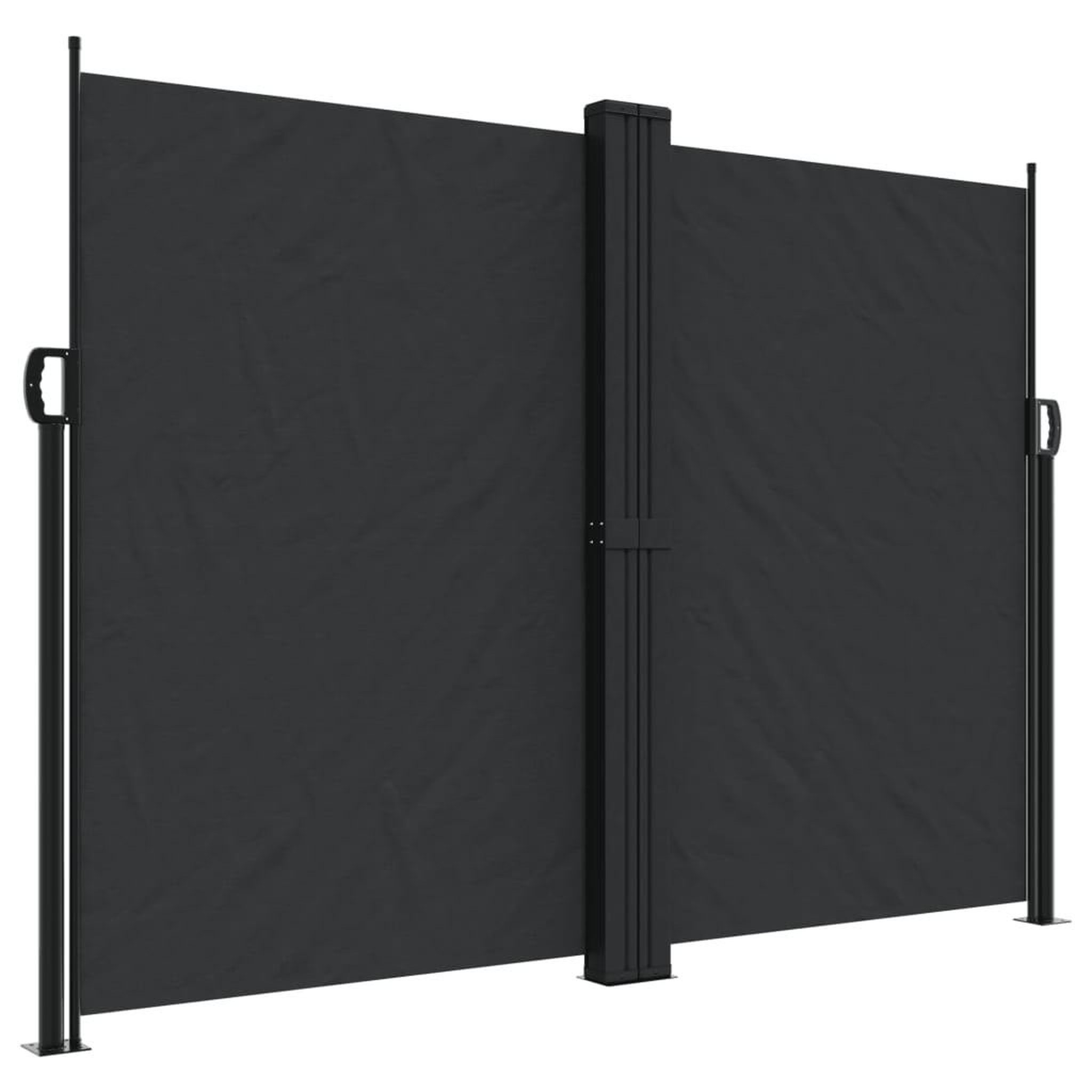 Voir la diapositive 2 : VIDAXL Auvent lateral retractable noir 180x1000 cm