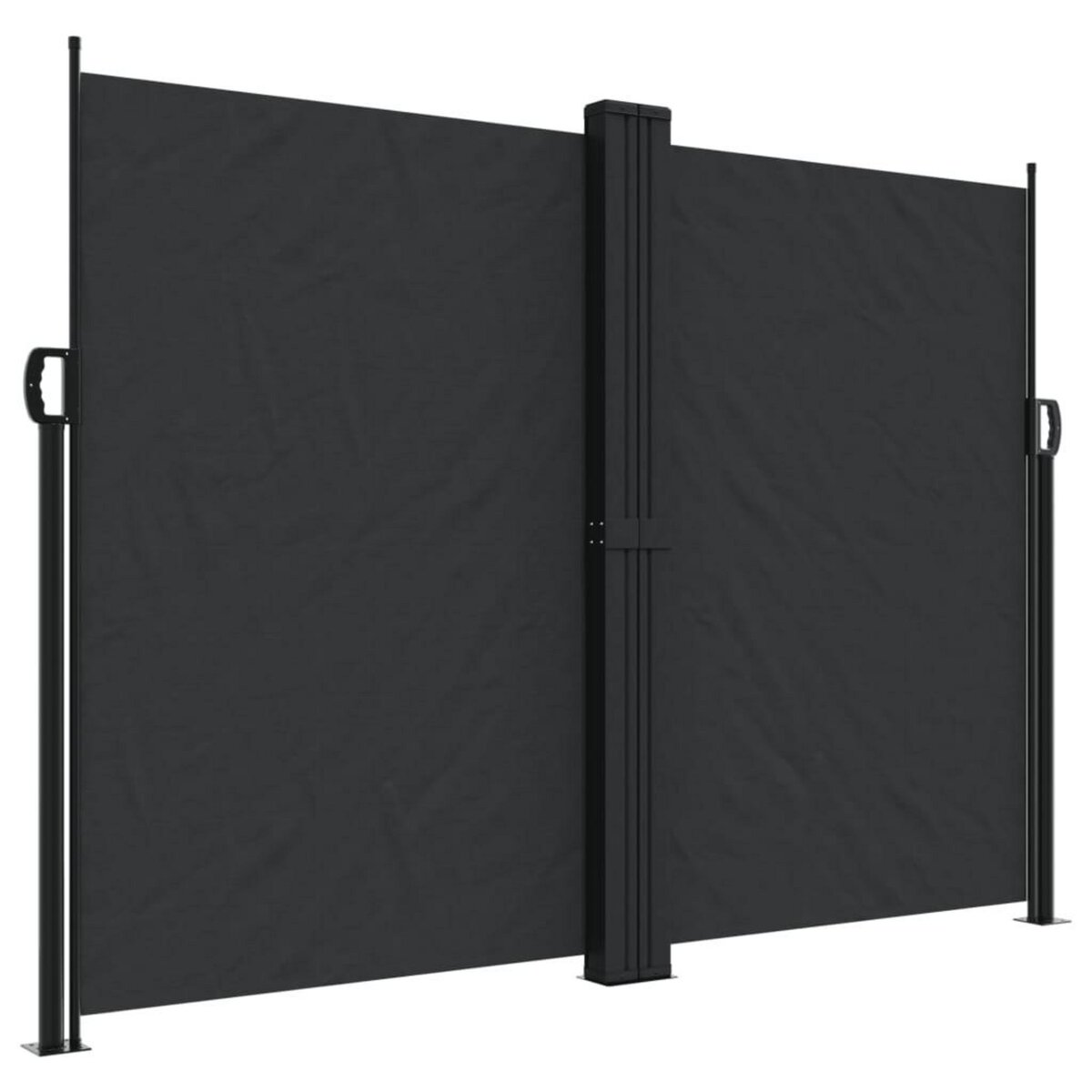 VIDAXL Auvent lateral retractable noir 180x1000 cm