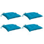 Voir la diapositive 3 : VIDAXL Coussins de palette lot de 4 bleu clair 50x50x7 cm tissu oxford