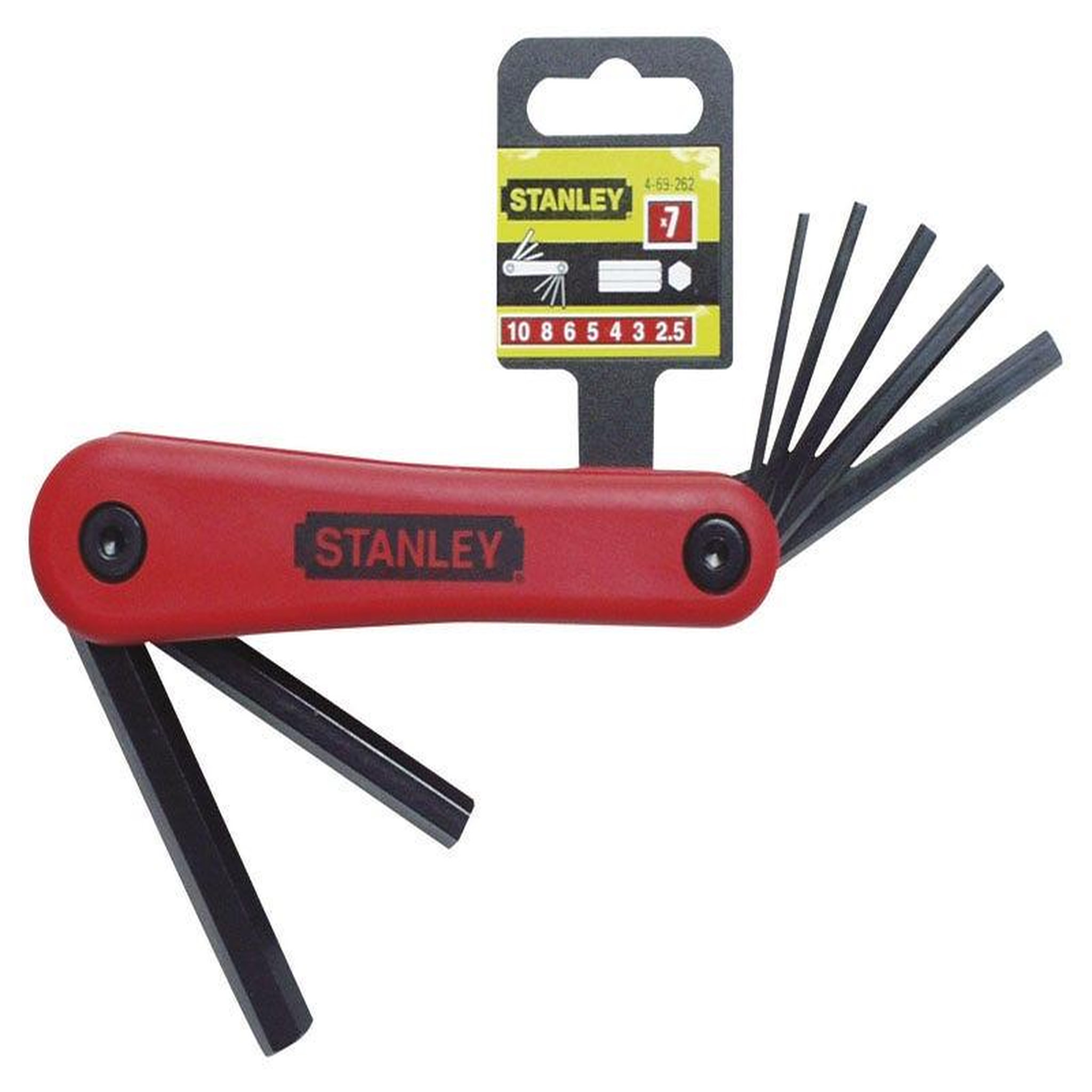 Stanley Clé mâle gamme pro - jeu de 7 pcs