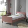 Voir la diapositive 2 : Paris Prix Lit Enfant en Bois Massif  Billy  90x200cm Rose