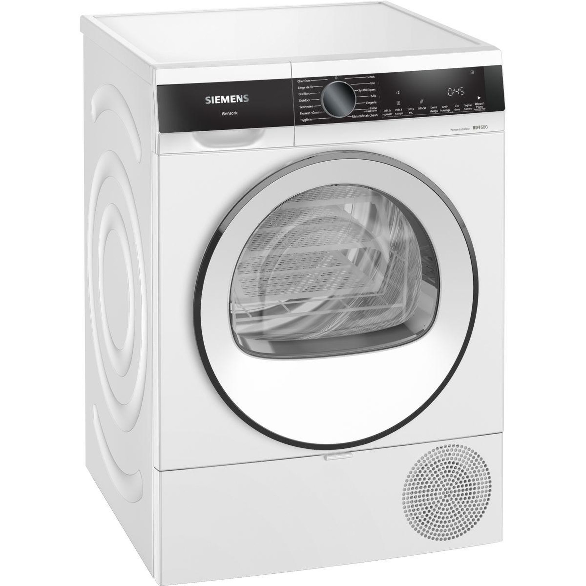 Voir la diapositive 3 : Siemens Sèche linge pompe à chaleur WQ33G2DTFR 8kg - Soin quotidien & Soin expert & Anti-vibrations
