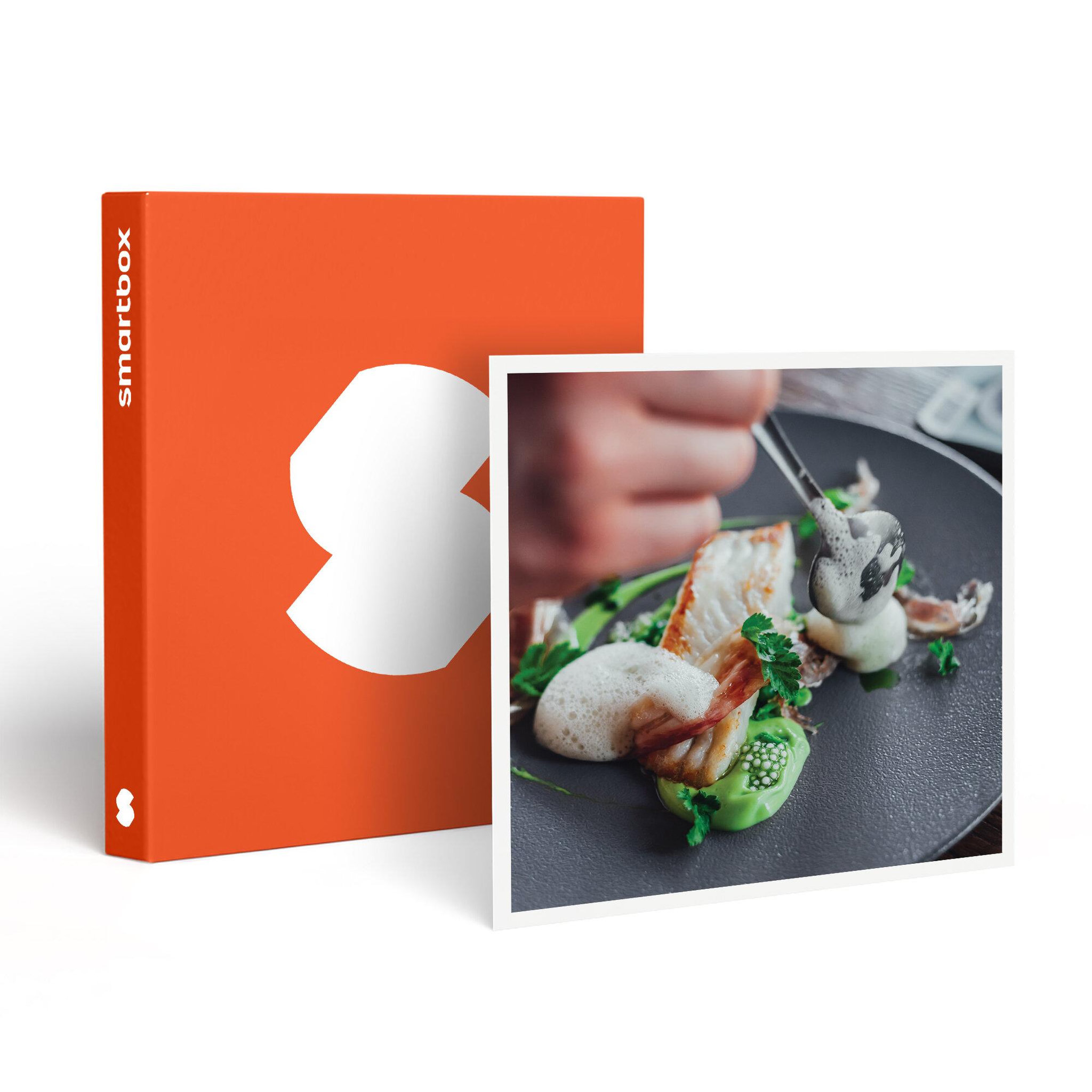 Smartbox Dîner gastronomique : 4 à 7 plats avec boissons à savourer en duo - coffret cadeau gastronomie