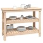 Voir la diapositive 4 : VIDAXL Banc de travail 110,5x50x80 cm Bois de pin massif