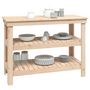 Voir la diapositive 4 : VIDAXL Banc de travail 110,5x50x80 cm Bois de pin massif