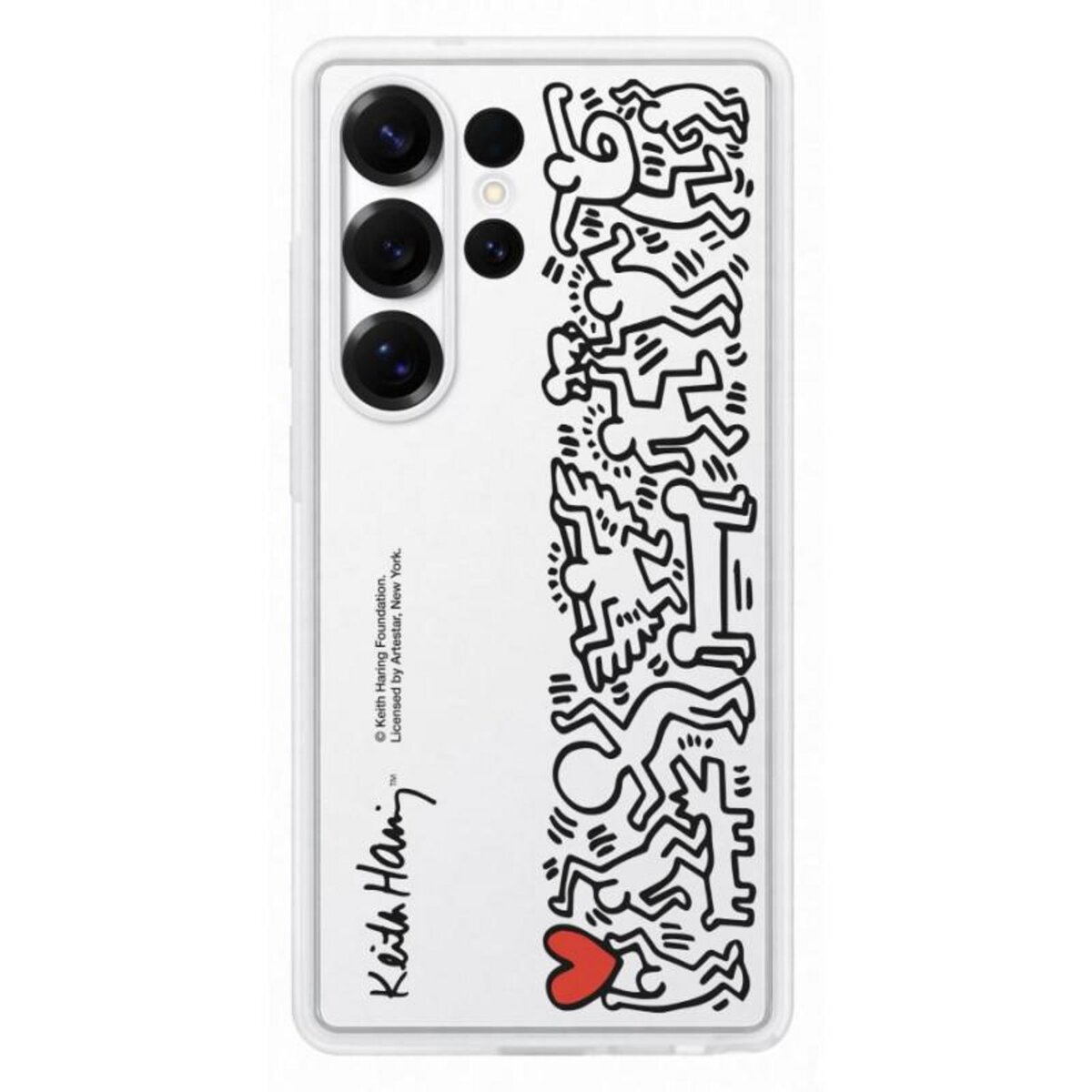 Samsung Coque flipsuit personnalisable pour Samsung Galaxy S25 Ultra Blanc