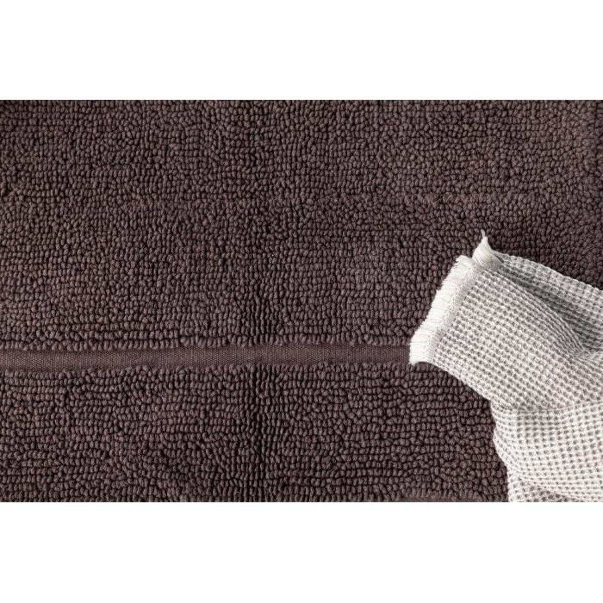 Paris Prix Tapis de Salle de Bain  William  50x80cm Gris