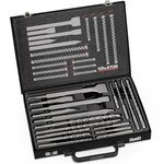 KREATOR Foret et burin SDS + en mallette de 17 éléments