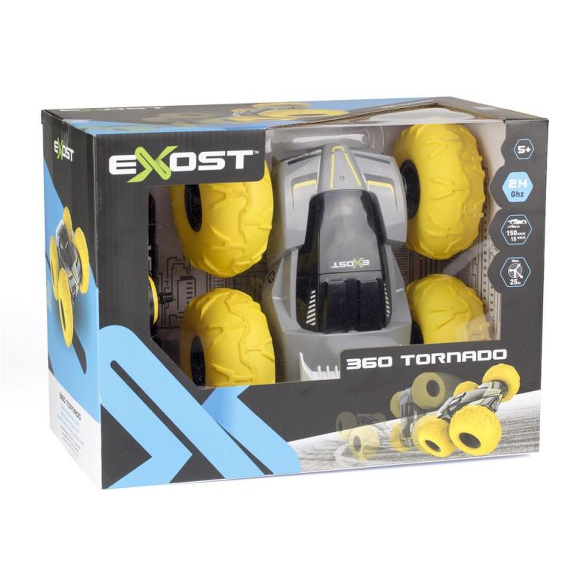 SILVERLIT Voiture télécommandée Silverlit Exost 360 Tornado Batterie Modèle aléatoire