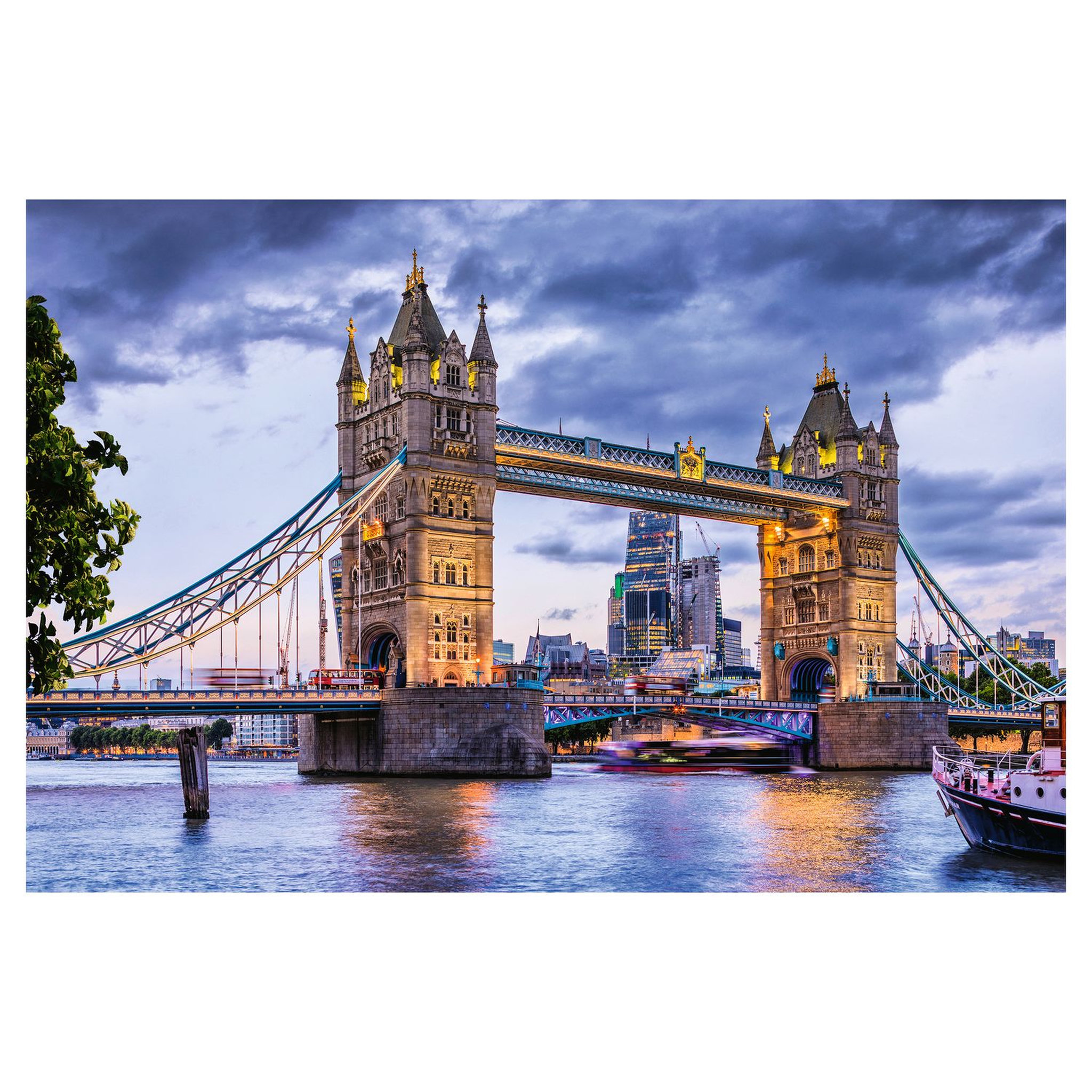 Voir la diapositive 2 : RAVENSBURGER Puzzle 3000 pièces La belle ville de Londres