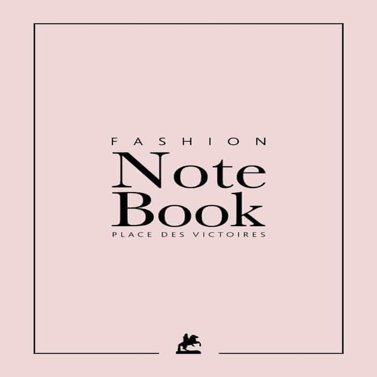 FASHION NOTEBOOK PINK, Place des Victoires