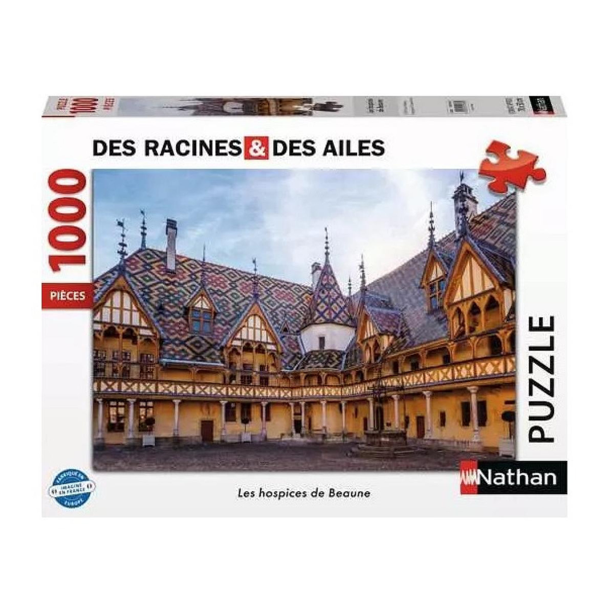 Nathan Nathan puzzle 1000 p les hospices de beaune / des racines et des ailes