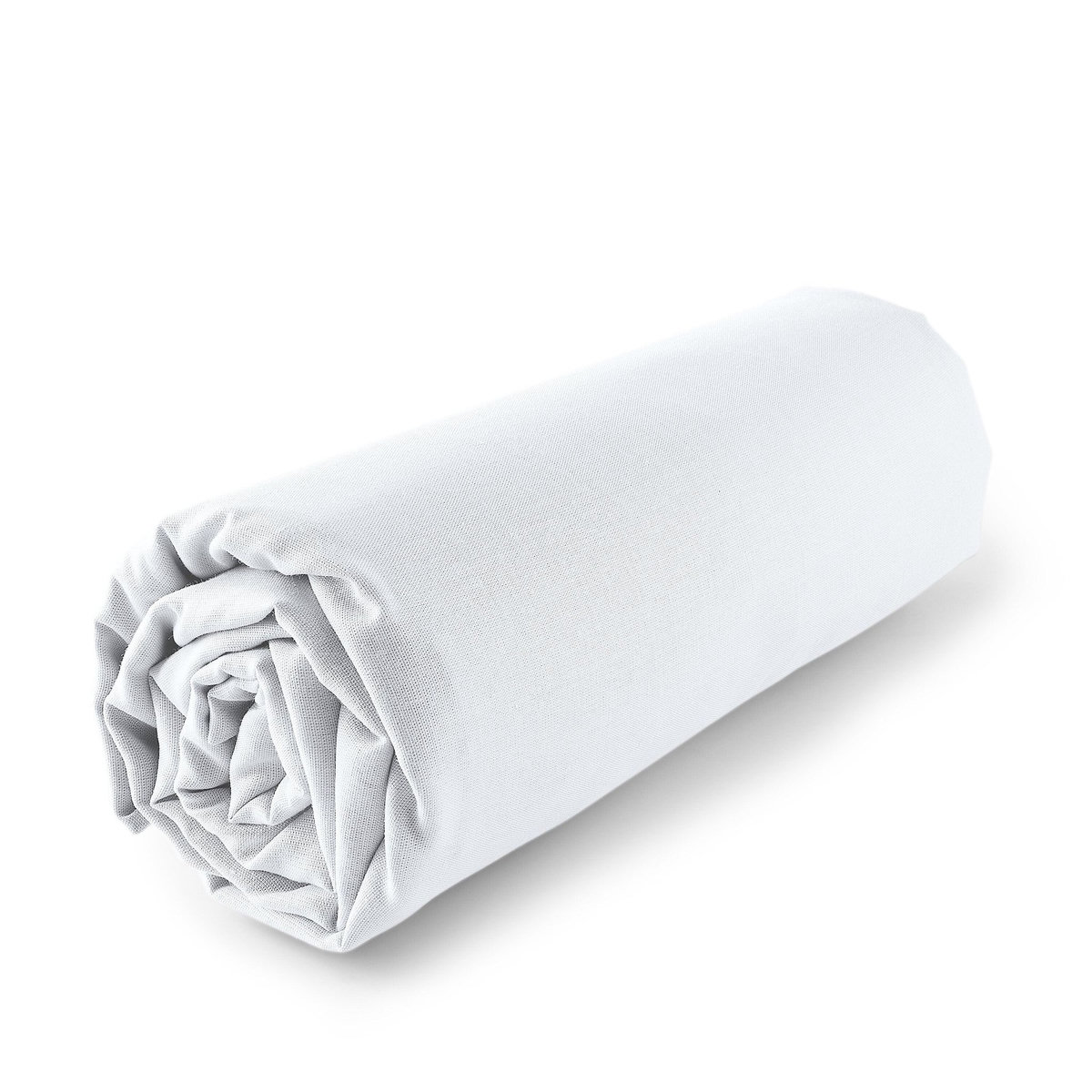 ACTUEL Drap housse uni en percale de coton 70 fils collection permanente