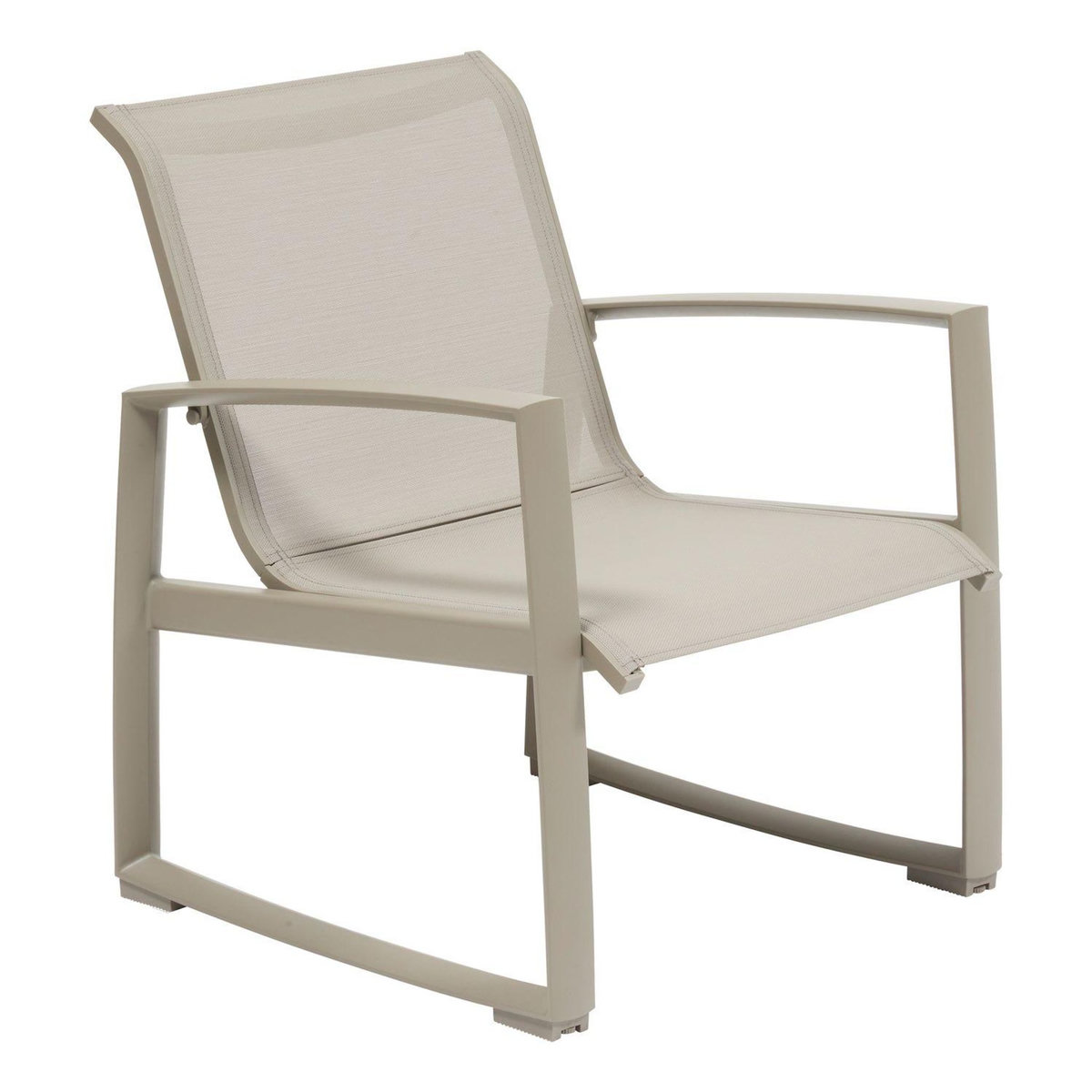 HESPERIDE Fauteuil de jardin en aluminium BOREANE