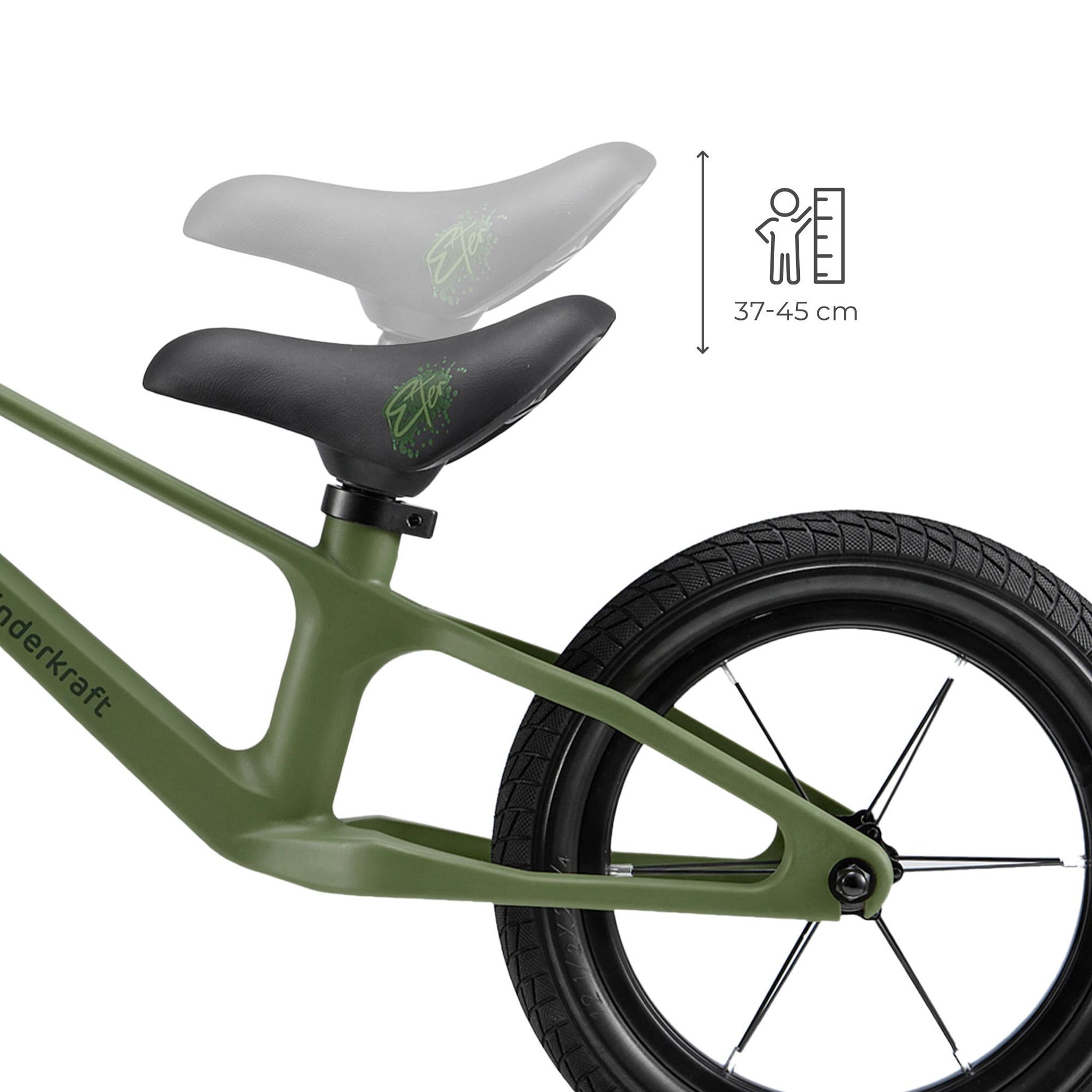 Voir la diapositive 3 : KINDERKRAFT Draisienne légère réglable pour enfant