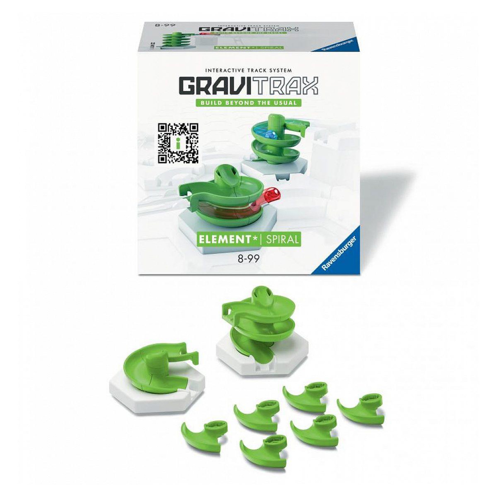 Voir la diapositive 3 : RAVENSBURGER Construction circuit bille Ravensburger GraviTrax Elément Spiral