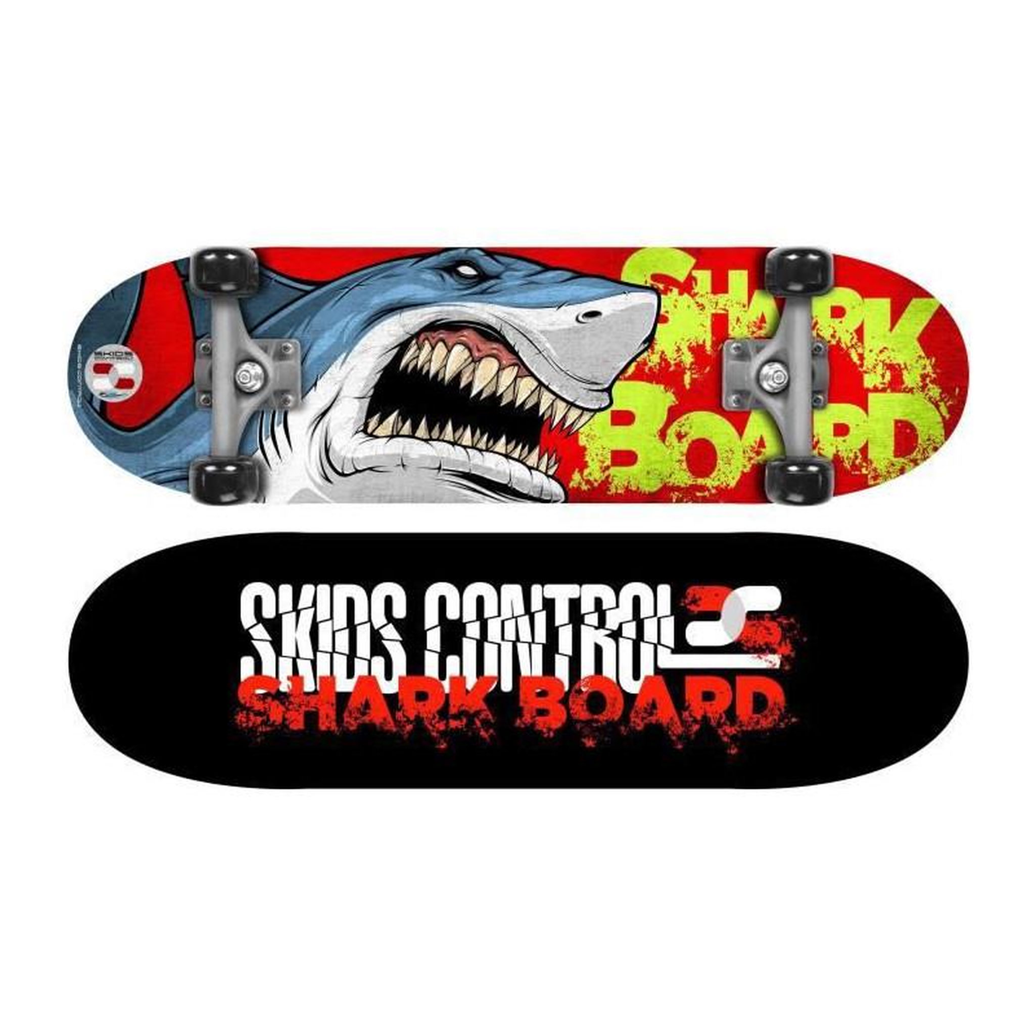 STAMP STAMP Skateboard 28 x 8 Shark Skids Control