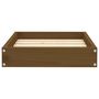 Voir la diapositive 4 : VIDAXL Lit pour chien Marron miel 51,5x44x9 cm Bois de pin solide