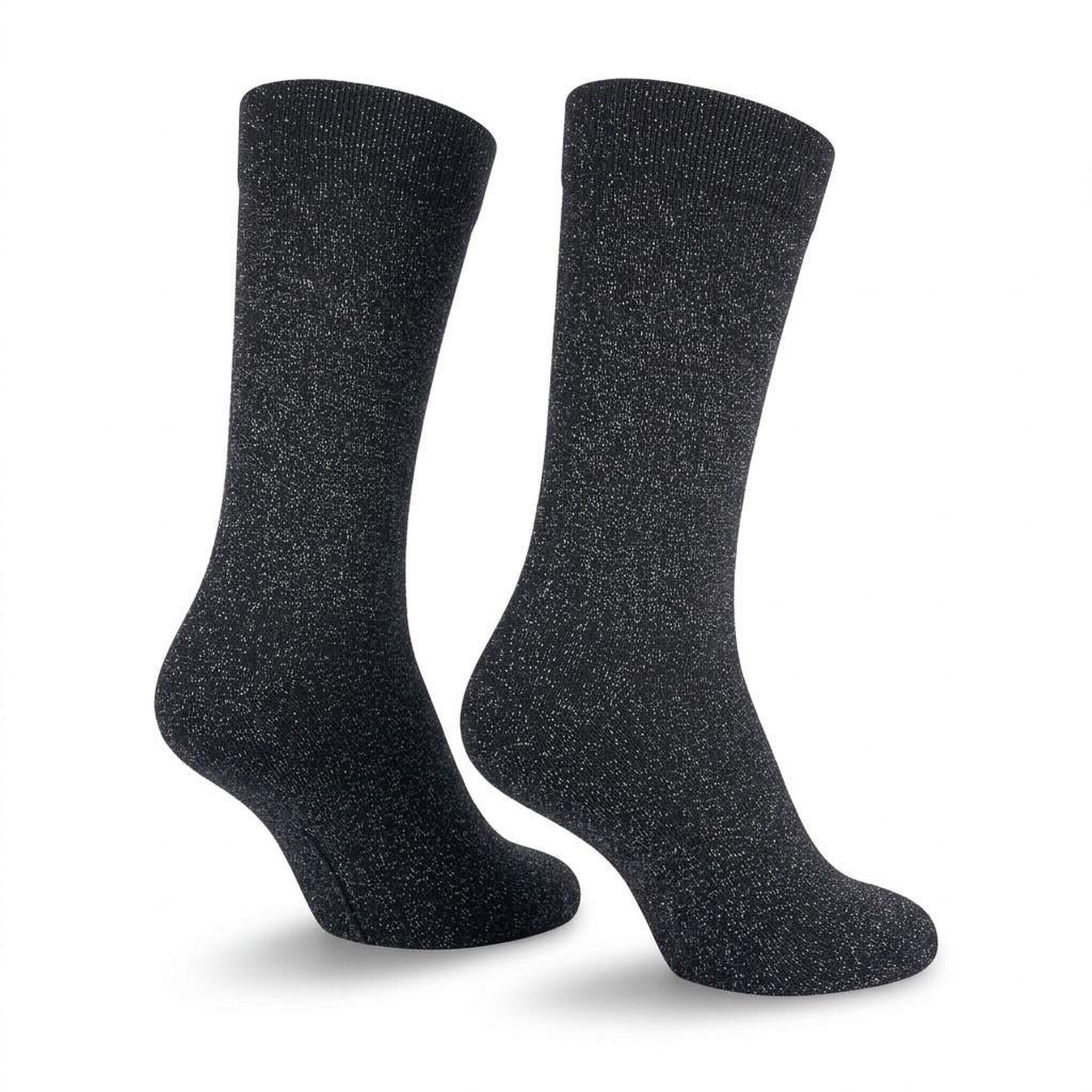 Voir la diapositive 3 : OZABI Chaussettes Femme Lurex Message Humoristique