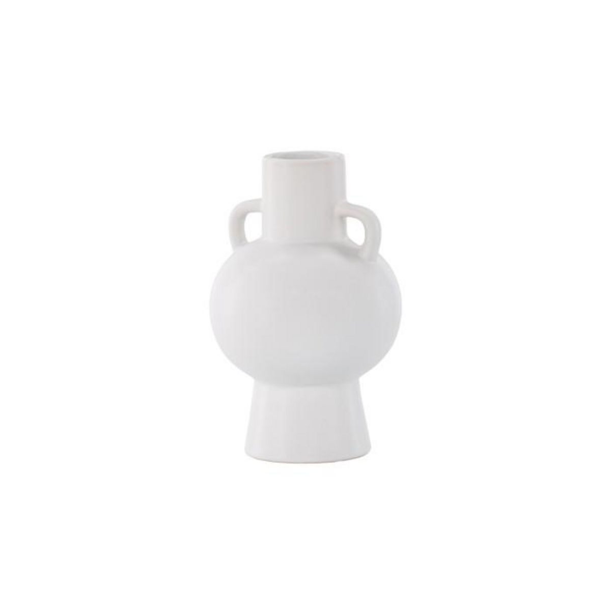 Paris Prix Vase Design en Céramique  Cent  24cm Blanc