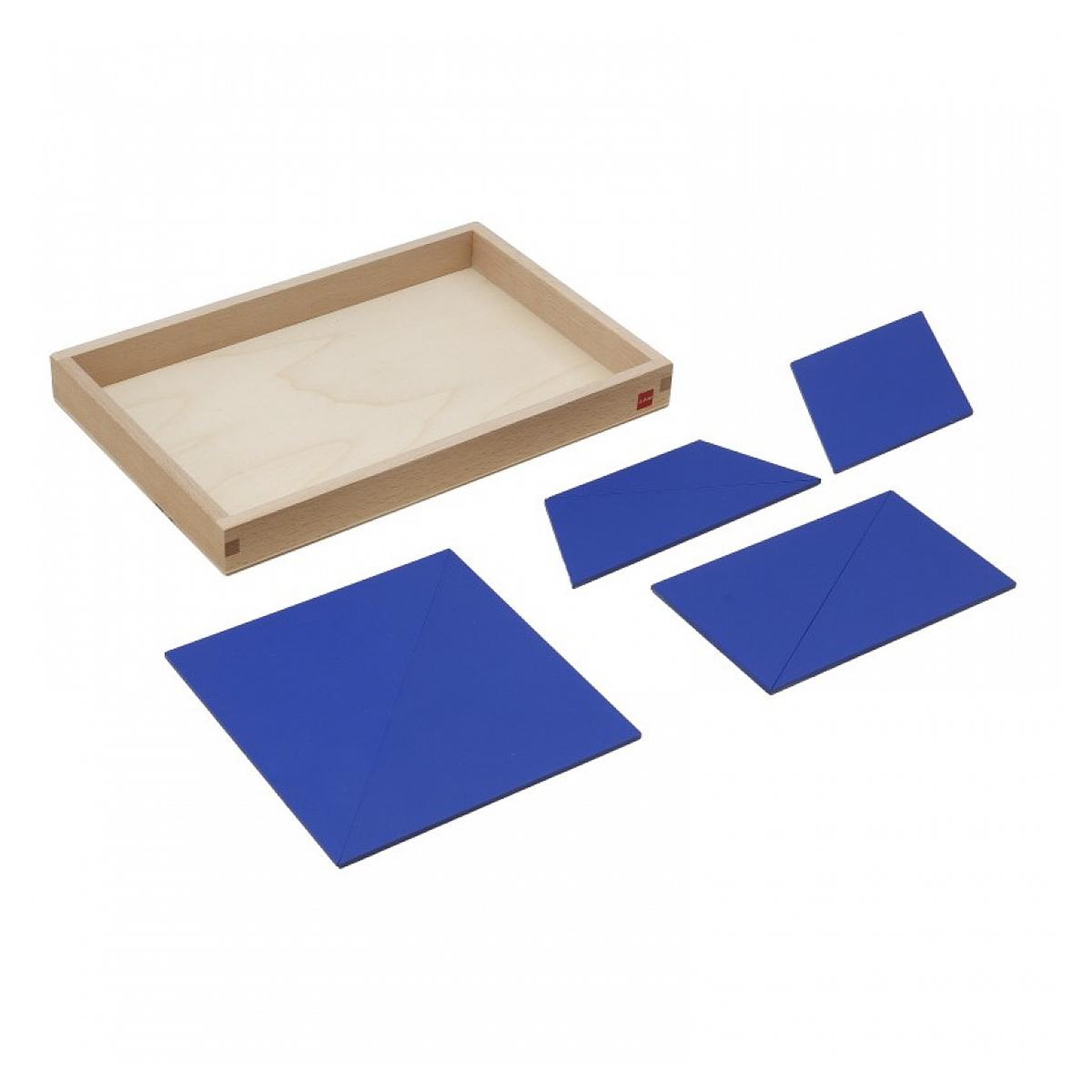 Voir la diapositive 2 : GAM MONTESSORI Jeu d'apprentissage - Triangles constructifs - jeu Montessori